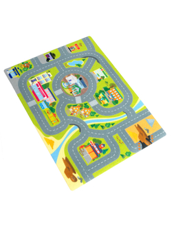 Набор из фетра на липучках ГОРОД. ТРАНСПОРТ.