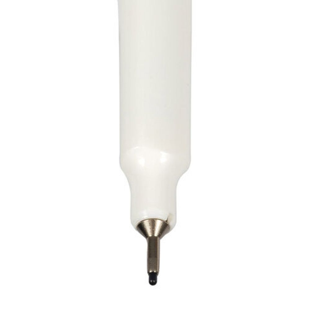 Маркер спец. CENTROPEN TEXTILE LINER 0,6-0,8 мм черный игольчатый