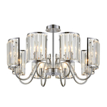 Citilux Грета CL333181 Люстра хрустальная подвесная Хром