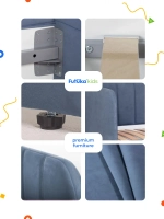 Диван - кровать 180х90 см Stitch ткань Teddy