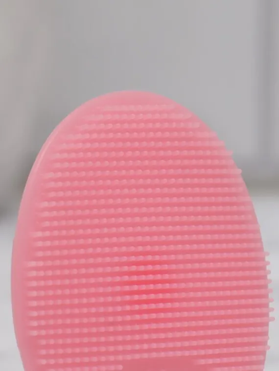 Щётка для умывания «Овал» на присоске, 6,3 см, цвет МИКС