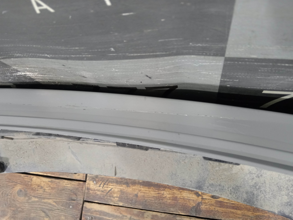 Бампер задний + юбка заднего бампера Kia Rio 4 (FB) 17-20 Б/У Оригинал 86611H0000