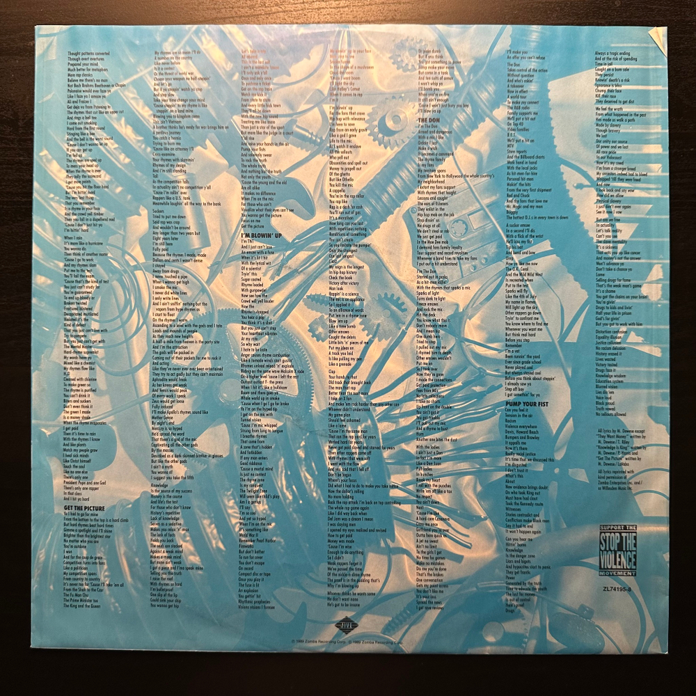 Kool Moe Dee - Knowledge Is King (Германия 1989г.)