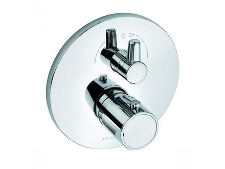 KLUDI O-Cean (Zenta) 	38.830.05.45  (к 88011) хром Смеситель для ванны с термостатом встраиваемый (внешняя часть + функциональный элемент)