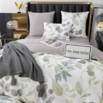 Комплект постельного белья Люкс Сатин 100% хлопок на резинке AR323