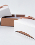 Ювелирный футляр «Крем-брюле» под подвеску