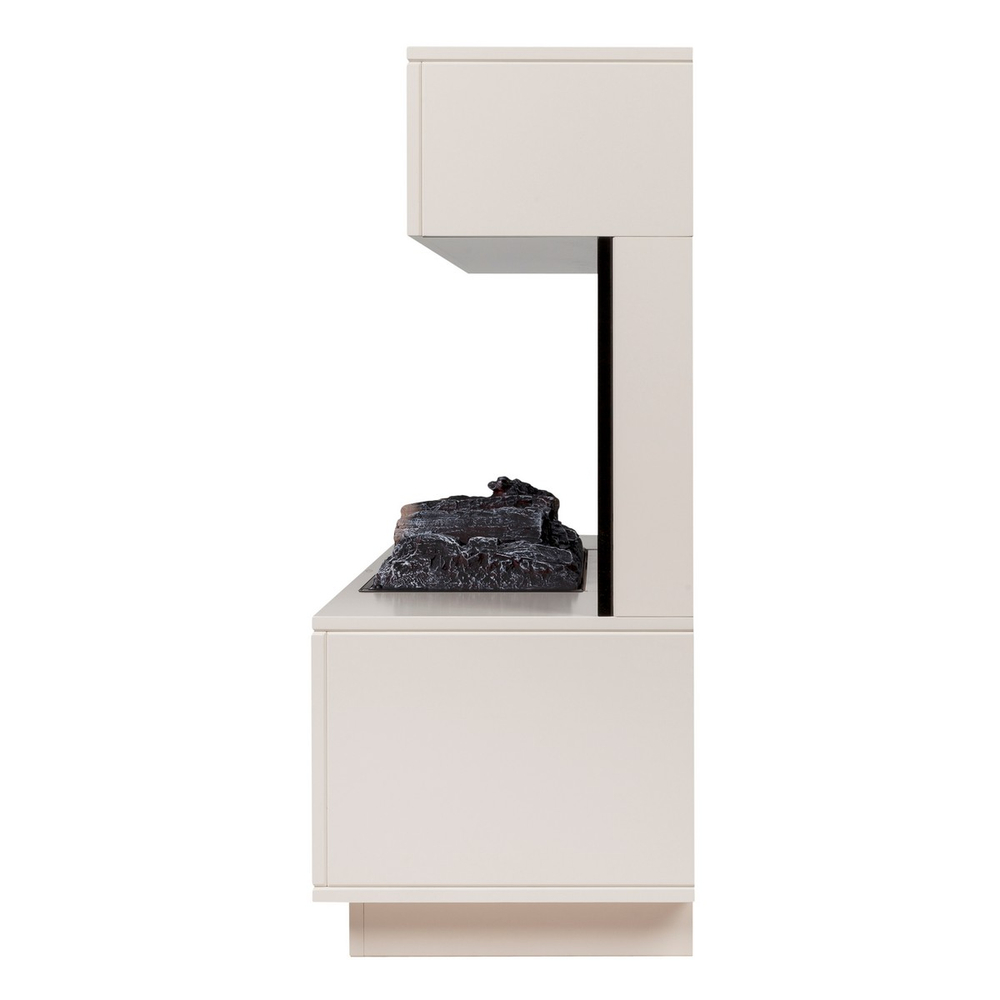 Электрокамин RealFlame Modern CST630 WT белый дуб с очагом 3D Cassette 630