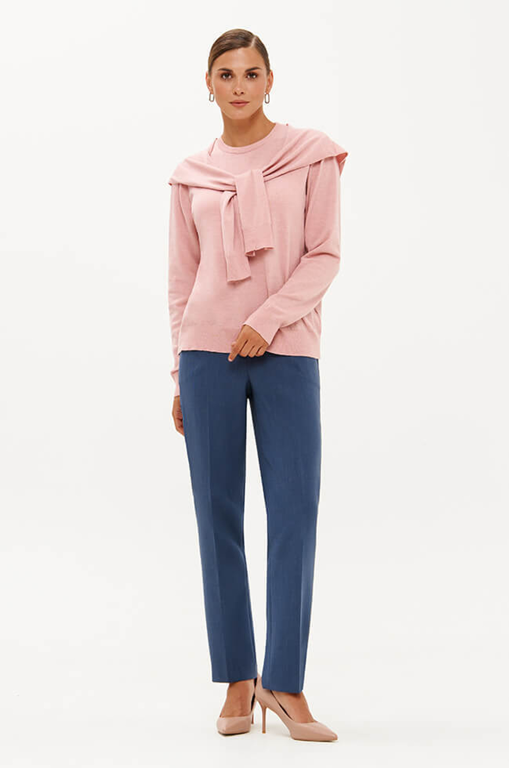 23376 Джемпер женский (розовый)