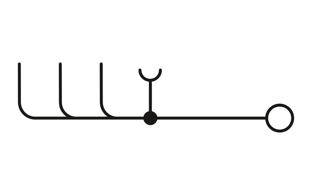 0852067 - VBST 4-FS(6-2,8-0,8)ST4 - Проходные клеммы