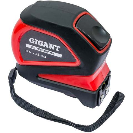Рулетка Gigant Professional с магнитным зацепом 8м 25мм GPGW-09