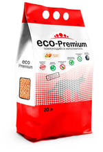 Eco premium наполнитель для кошек древесный персик