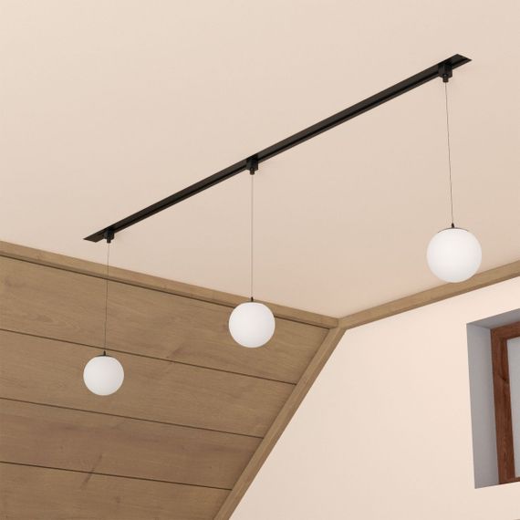 Шинопровод встраиваемый однофазный Crystal Lux CLT 0.121 01 L1000 BL