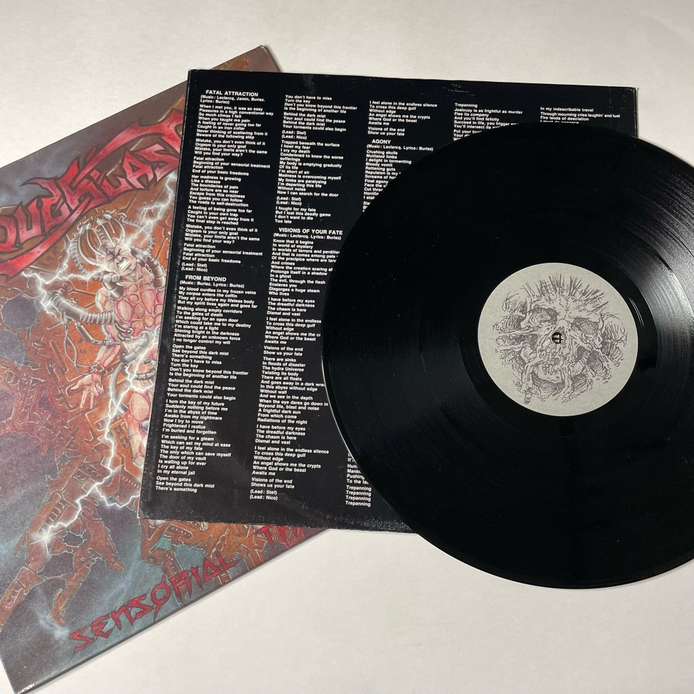 Винтажная виниловая пластинка LP Loudblast Sensorial Treatment (France 1990)
