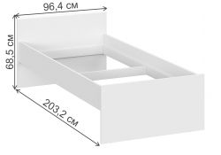 Комплект детской мебели Валенсия комплектация 1 белый текстурный