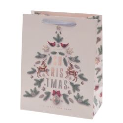 GAEM Пакет подарочный (бумага, плотность 210г/м2, блок микс 12шт), L18 W10 H23 см, 4в.