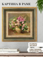 Картина на стену интерьерная на холсте 30х30 см