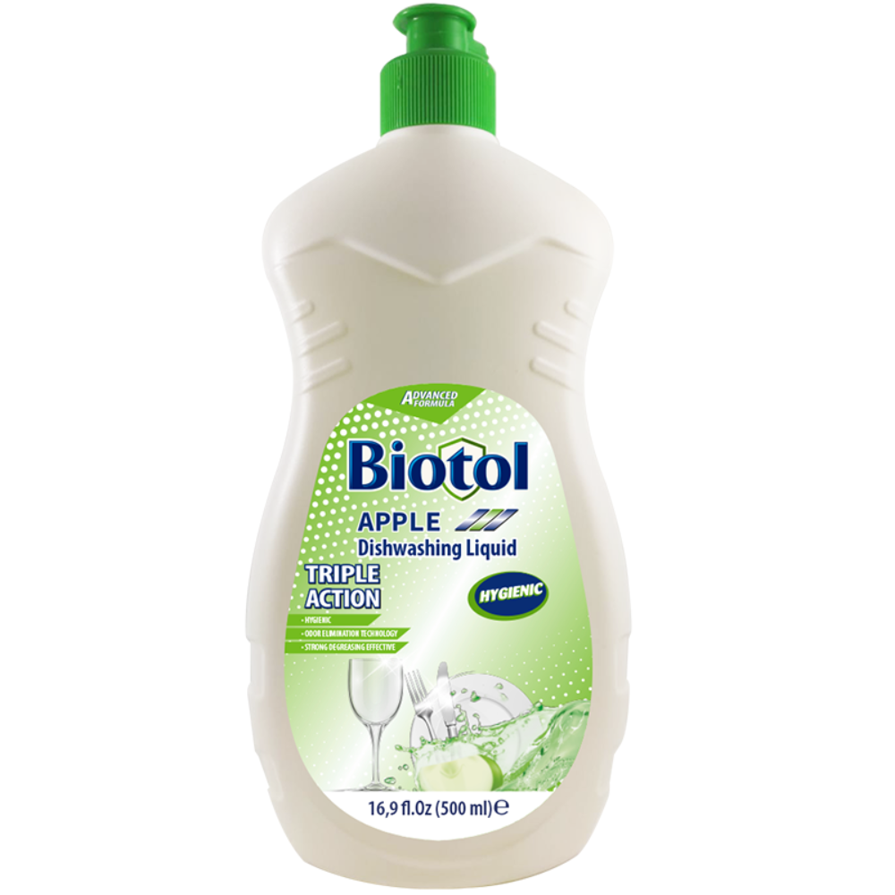 Средство для мытья посуды Biotol Apple 500 мл