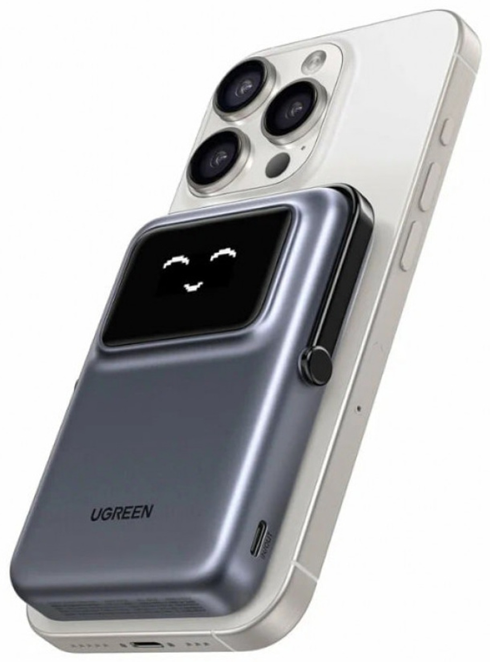 Внешний аккумулятор Ugreen PB572 10000 мАч серый