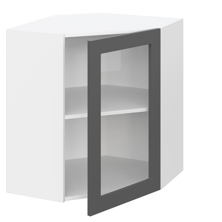 Кельн (Интерьер-Центр) ШВУС600 Шкаф-витрина угловой 600мм