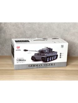 Танк радиоуправляемый, башня вращается, свет и звук (201748340)