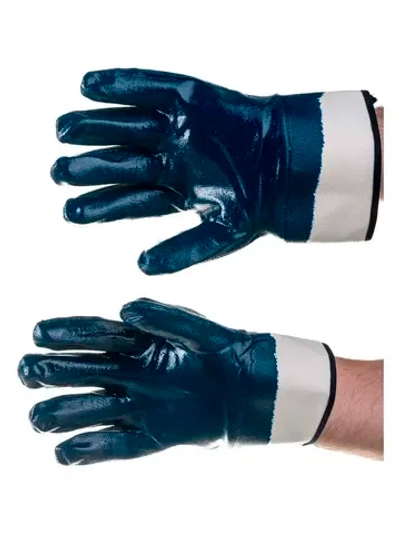 Нитриловые краги МБС, полный облив 12 пар