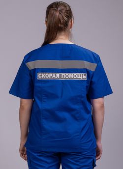 Топ летний Скорая помощь MedicLine (V-обр.)