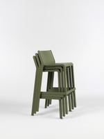 Стул пластиковый полубарный Trill Stool Mini