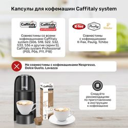 Кофейный напиток в капсулах Caffitaly Cappuccino 10 упаковок (100 капсул)