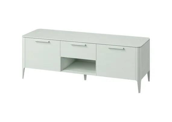Тумба Type oak под ТВ ширина 160 см (белый)