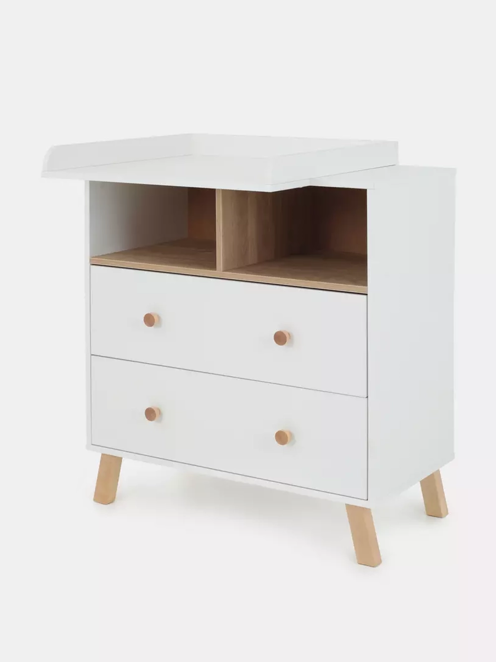 Комод RANT "Style" 100 см 4 ящика 3 отсека (арт.116) Cloud White