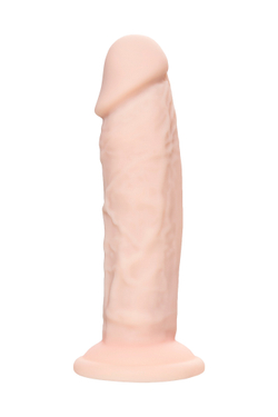 Фаллоимитатор RealStick Silicone Tom H, сайлекспан, телесный, 15 см