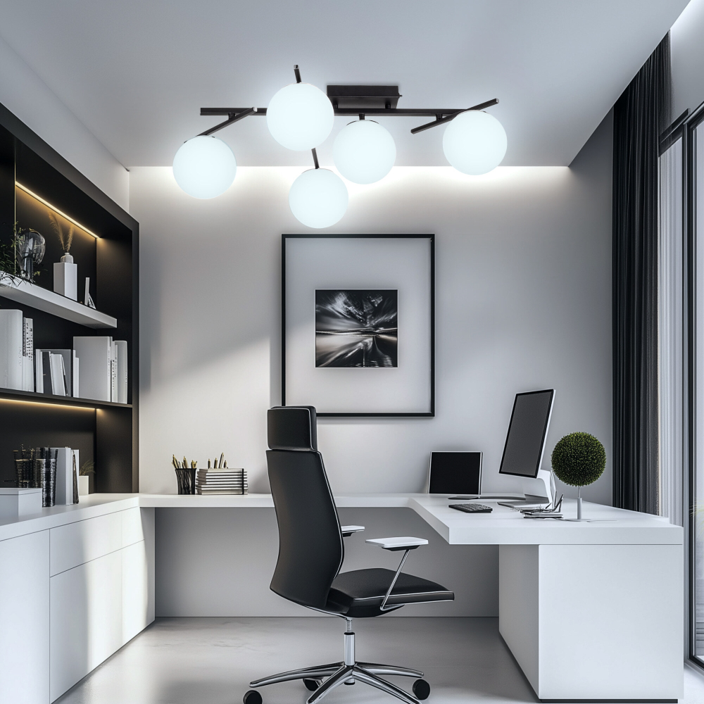 Citilux DORSY CL223152 LED Люстра поворотная Чёрная