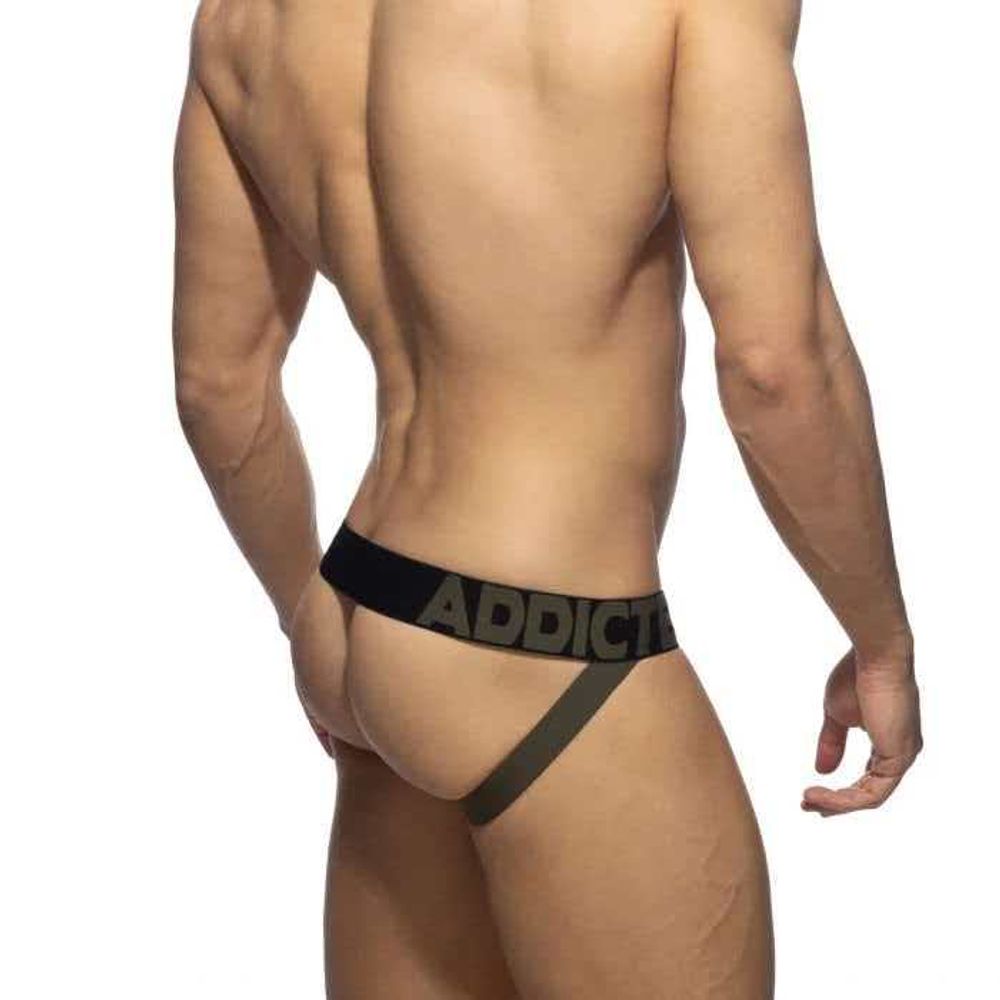 Мужские трусы джоки черные с пуш-ап Addicted AD1082-2