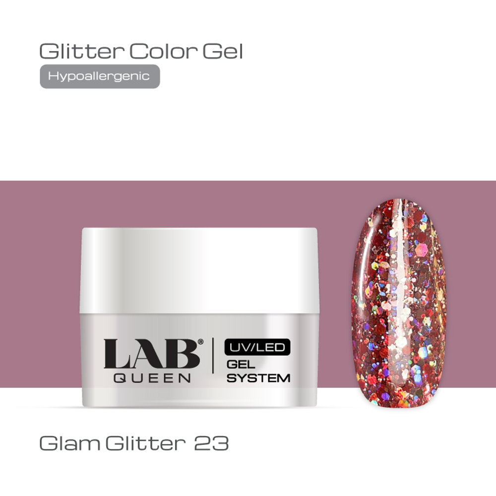Glam glitter