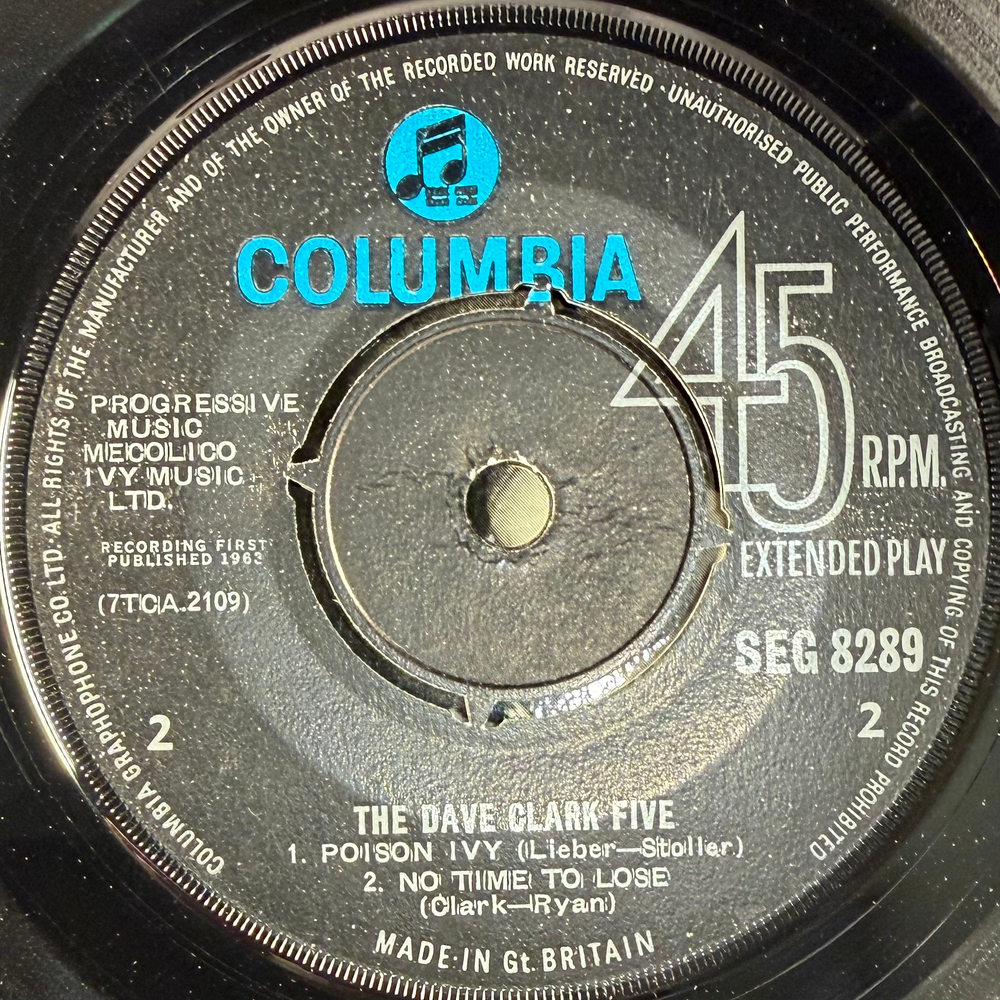 The Dave Clark Five ‎– The Dave Clark Five (Англия 1964г.) 7"