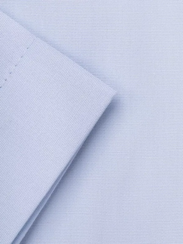 Рубашка приталенная SLIM FIT с коротким рукавом, светло-голубая