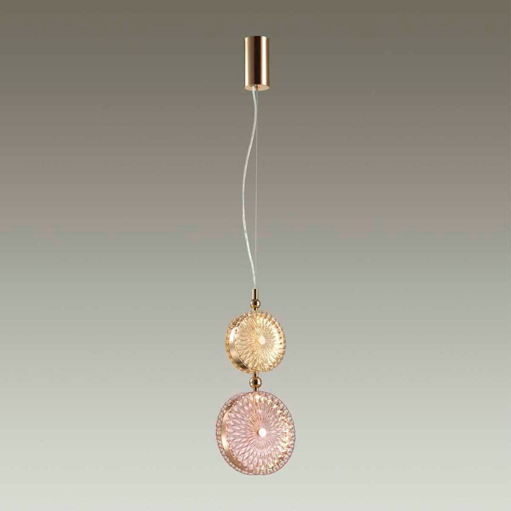 Подвесной светодиодный светильник Odeon Light Exclusive Caramella 5412/13LA