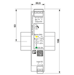 1066716 - QUINT4-PS/12-24DC/24DC/1.3/PT - Преобразователь DC/DC