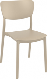 Стул пластиковый Siesta Contract Monna, бежевый