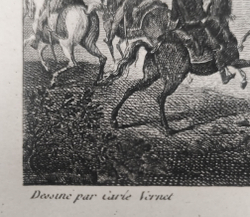 Сражение у Миллезимо. Гравюра из альбома Военные кампании Франции. Париж. 1834