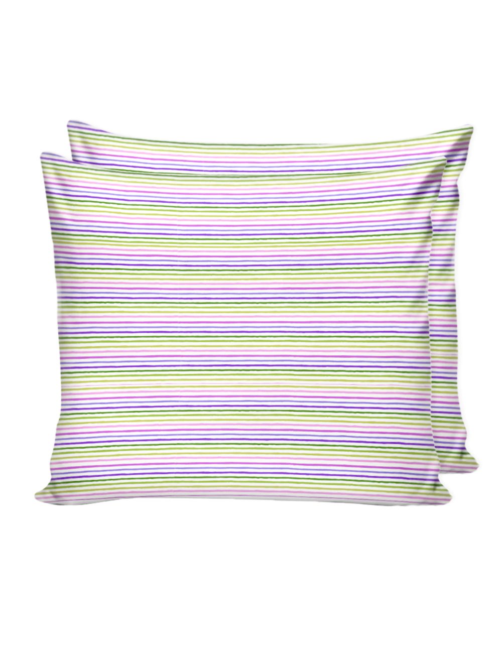 Наволочка комплект 2шт Сказка "Яркая полоска" 70х70 см, перкаль