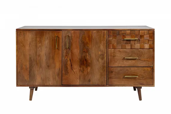 Тумба Brick из дерева манго, 145х75 см