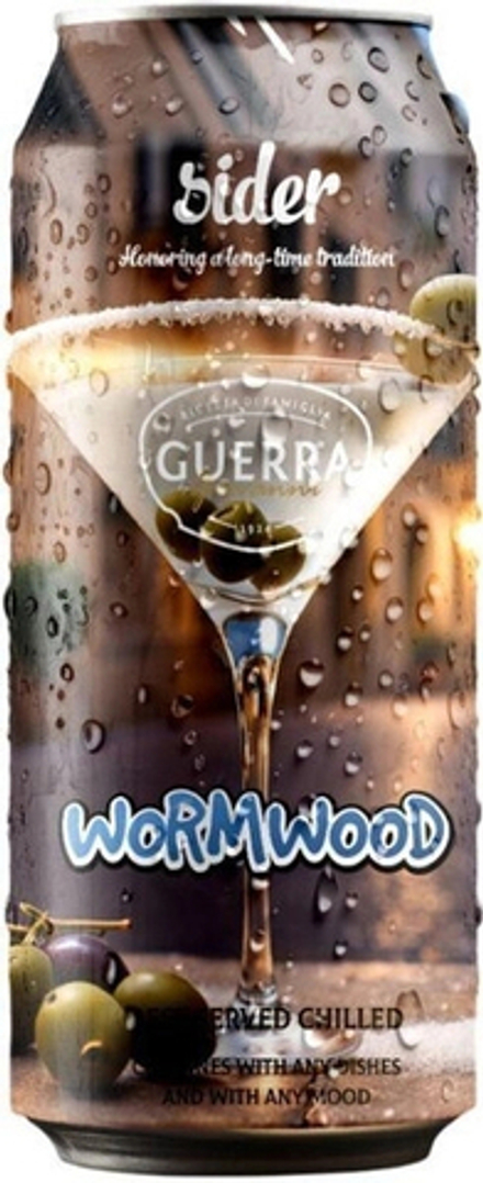 Сидр Джованни Гуэрра Вормвуд Бьянко Сладкий / Giovanni Guerra Wormwood Bianco Sweet 0.33 - банка