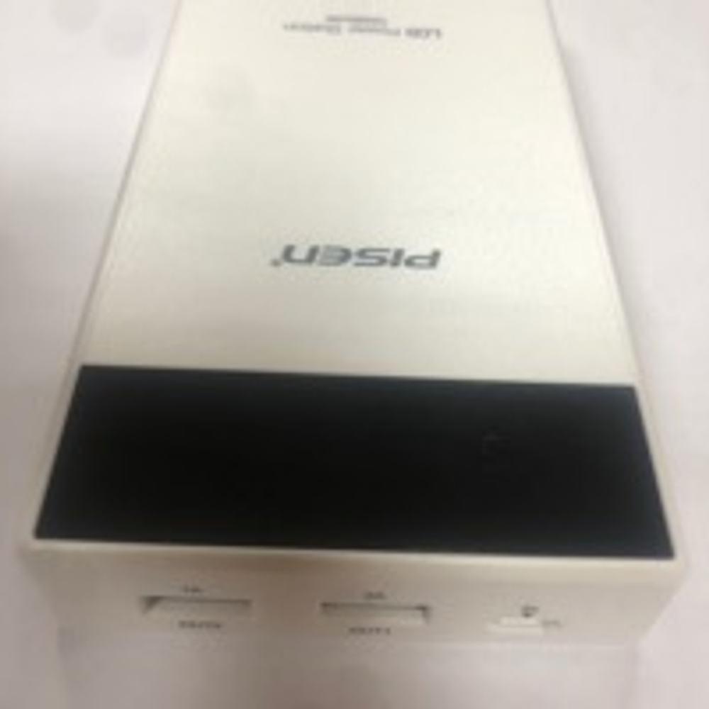 Внешний Аккумулятор (Power Bank) Pisen TS-D186 10000 mAh (5,0V - 2A, 2USB, LCD) Белый