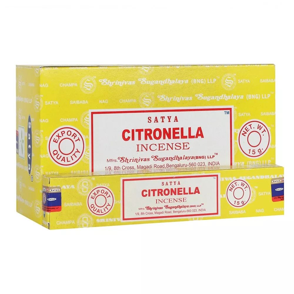 Satya Incense Citronella Благовоние-масала Цитронелла 15 г