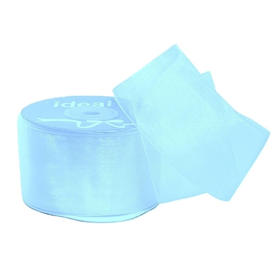 Лента органза, ш. 5 см, голубой