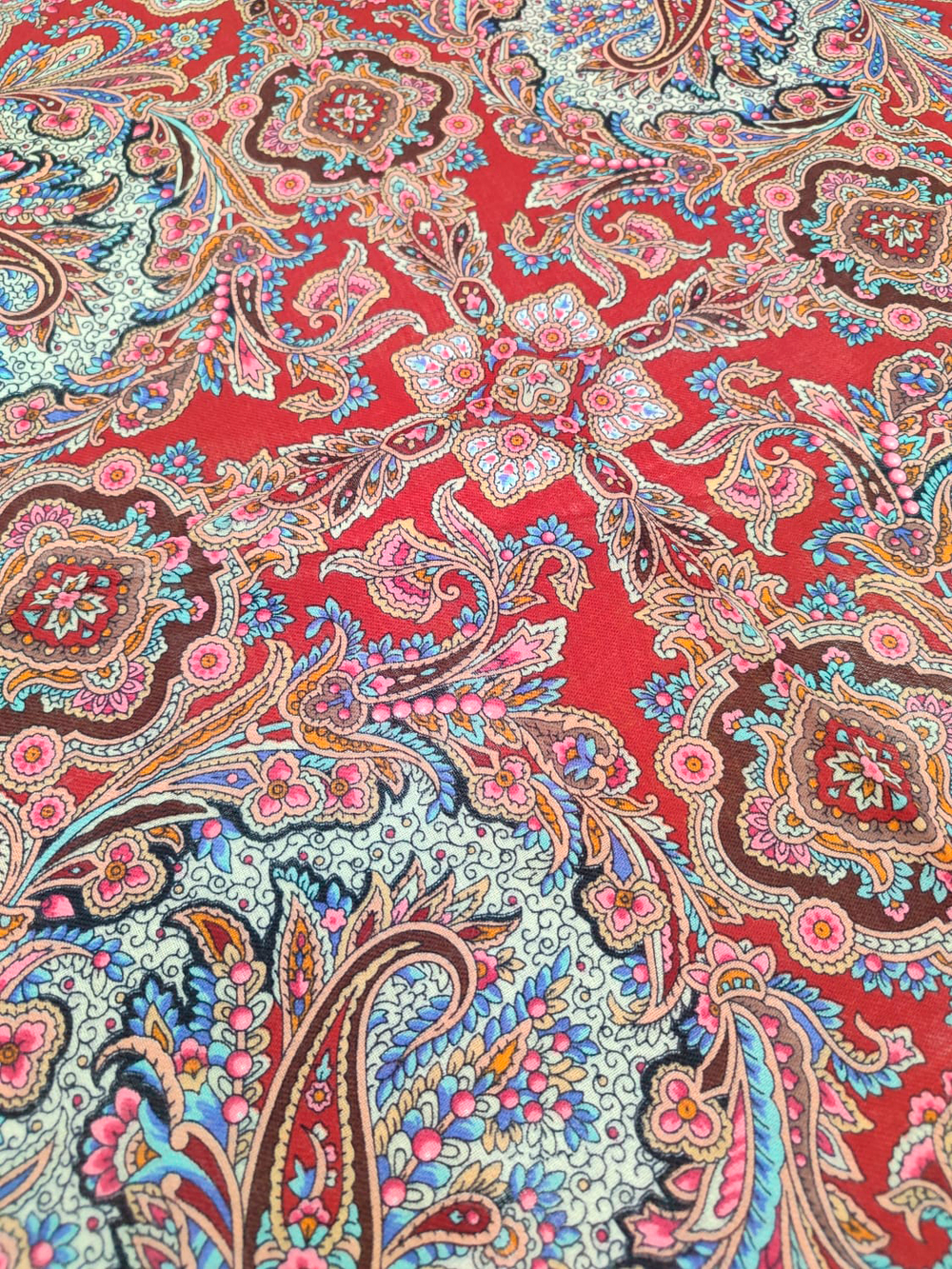 Павловопосадский платок Колдовская ночь 1934-16