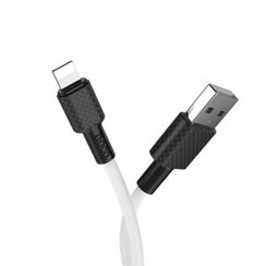 USB  HOCO X29 Superior Style lightning, белый поврежденная упаковка