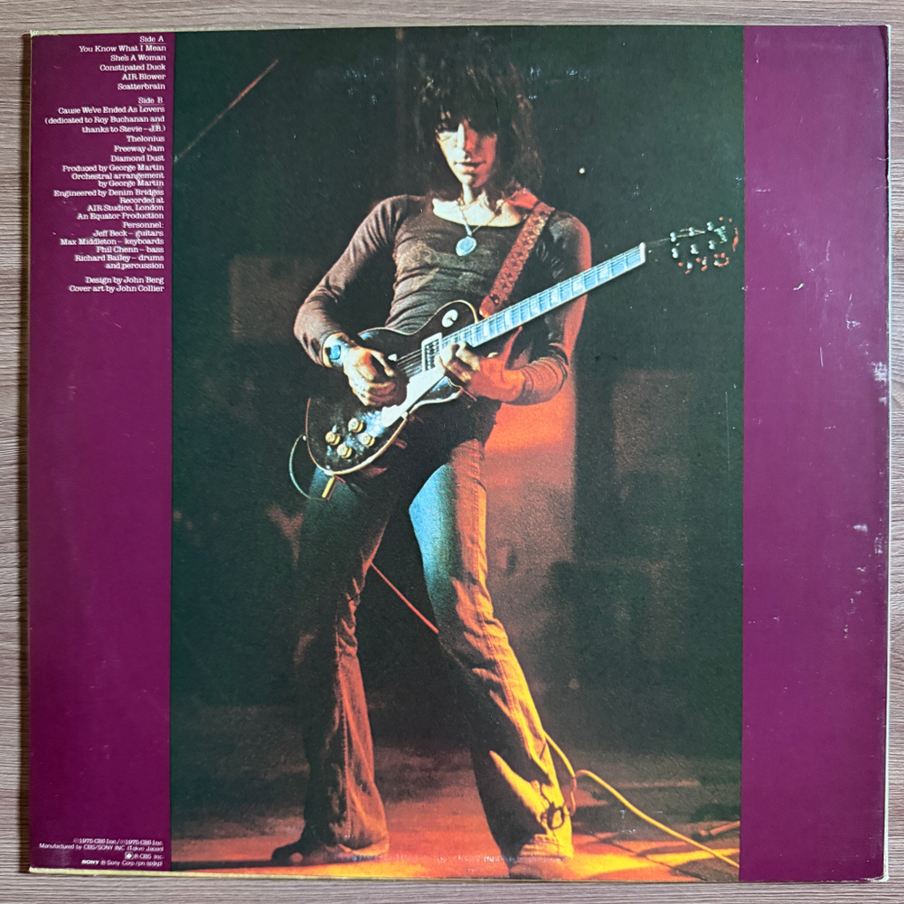 Виниловая пластинка Jeff Beck – Blow By Blow LP