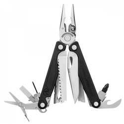 Мультитул Leatherman Charge Plus, 19 функций, стальной, нейлоновый чехол, набор бит